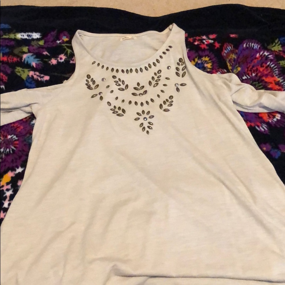 Hollister cold shoulder long sleeve